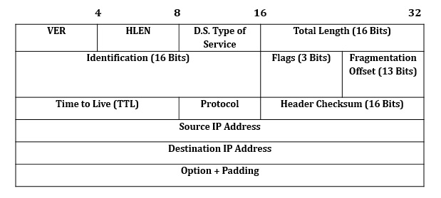 IP v4 header format