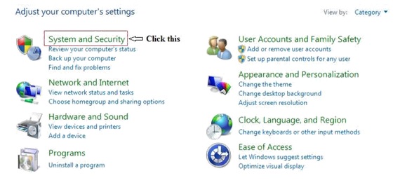 UAC settings in Windows 7 1