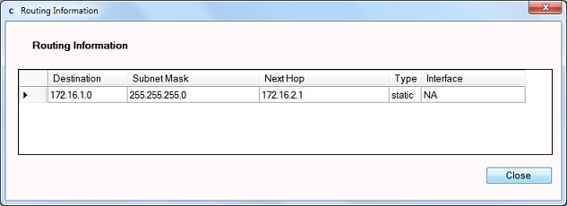 Instruction5 to Configuring static routes